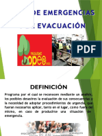 Presentacion Plan de Emergencias y Evacuacion