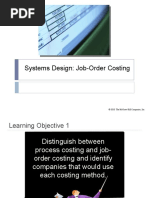 Job Order Costing