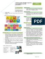 Promotive and Preventive Health Aspect in CHN & Facts On Healthcare in PH