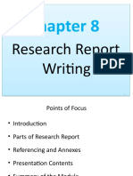 Chapter 7-Research Report