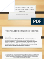 The Burden of Disease and Other Mesures of