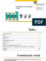 ComunicaÃ Ã o Verbal e Nã O-Verbal Com A Populaã Ã o Idosa.