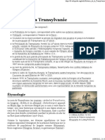 Histoire de La Transylvanie - Wikipédia