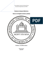 Sonda Lambda (Sensor de Oxigênio) - Sistema de Injeção Eletrônica