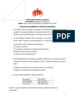 Ficha de Exercícios TRT