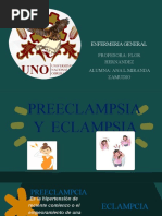 Preeclampsia y Eclampsia