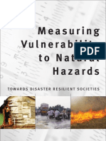 Measuring Vulnerability To Natural Hazards