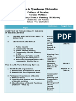 CHN 104j Course Outline Indiv Fam