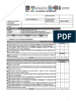 Ficha - Monitoreo de La Sesión de Aprendizaje 2022