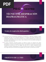 Técnica de Respiracion Diafragmática