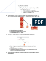 Taller 4.0 Leyes de Newton