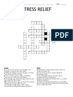 STRESS RELIEF Answer Key