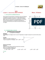 3e - Maths-04 TRIANGLE RECTANGLE