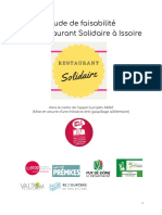 Etude de Faisabilité Restaurant Solidaire Juin 2021