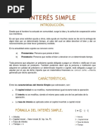 Interés Simple