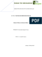 Síntesis Políticas de Salud en México