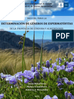 Manual para La Determinación de Géneros de Espermatófitas de La Provincia de Córdoba y Alrededores - 2021 - ISBN 978-987!88!0477-4