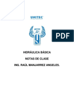 Hidráulica Básica-Notas de Clase