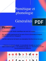 Phonétique Et Phonologie