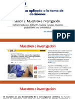 Sesión 1-Muestreo e Investigación-Definiciones Básicas