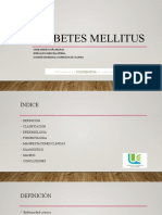 Diabetes Mellitus