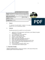 Standard Operating Protocol For Total Phenols Contents