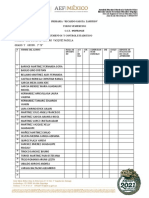 Primaria "Ricardo Garcia Zamudio" Turno Vespertino C.C.T. 09DPR2922E Lista de Segumiento de Documentos Y Control Estadistico