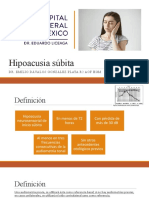 Hipoacusia Subita