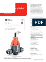 SB12 Series Back Pressure/Relief Valves: Features