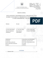 Modificación Manual de Políticas y Procedimientos para La Prevención Del Lavado de Dinero y Financiamiento Al Terrorismos-Fosofamilia 2020 2021