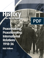 Peacemaking Peacekeeping International Relations