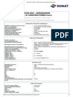 FICHA RUC - WW CONSTRUCTORES Marz 2022