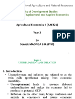 Topic 3-UNEMPLOYMENT AND INFLATION