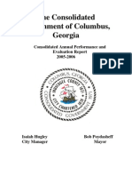 The Consolidated Government of Columbus, Georgia: Consolidated Annual Performance and Evaluation Report 2005-2006