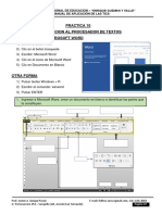 Practicas de Word