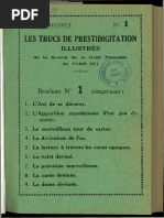 Les Trucs de Prestidigitation Illustrés de Luc Megret