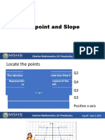 Midpoint and Slope