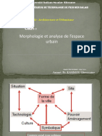 Cours Morphologie Urbaine