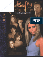 Buffy The Vampire Slayer Core Rulebook (With Bookmarks) (SCAN) (2002) EDN6000