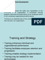 What Is Training?