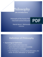 History of Philosophy