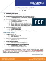 Guía de Estudio Matemáticas Iii - Segundo Trimestre - C.E. 2021-2022