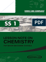 Ss1 Chemistry First Term