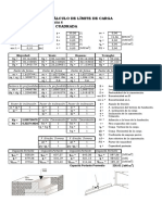 Capacidad Portante - CUADRADA