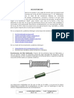 RESISTENCIAS y Capacitores