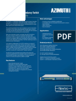 1+1 Modulator Redundancy Switch - AZ210