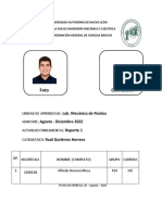 Reporte 1 Lab Mecanica de Fluidos