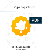 DET Official Guide For Test Takers (EN) - 2022-08-04