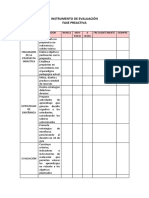 Instrumento de Evaluación