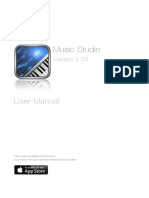 Music Studio v2 10 User Manual